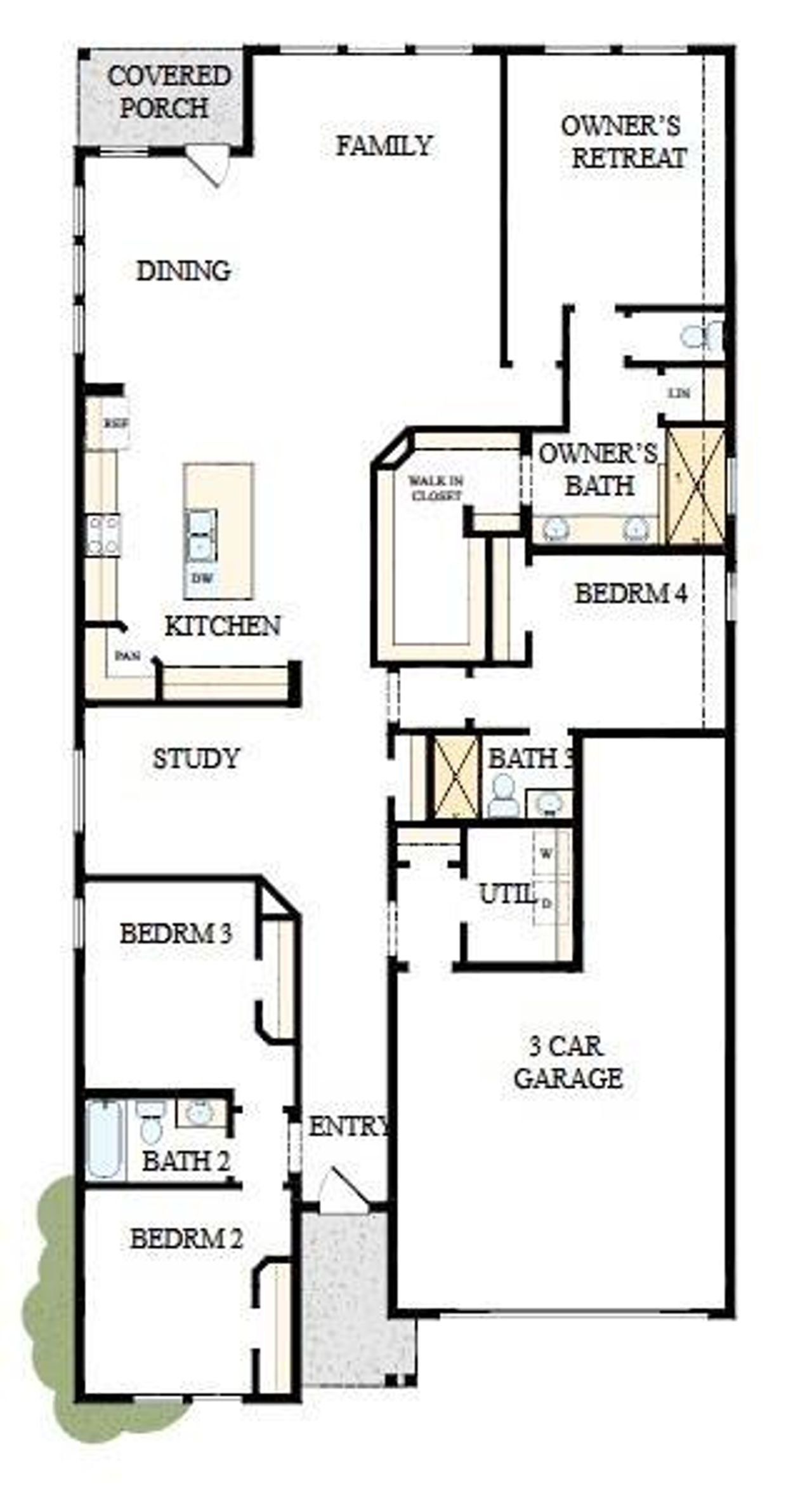 The success of a floor plan is the way you can move through it…You’ll be amazed at how well this home lives…We call it traffic patterns.