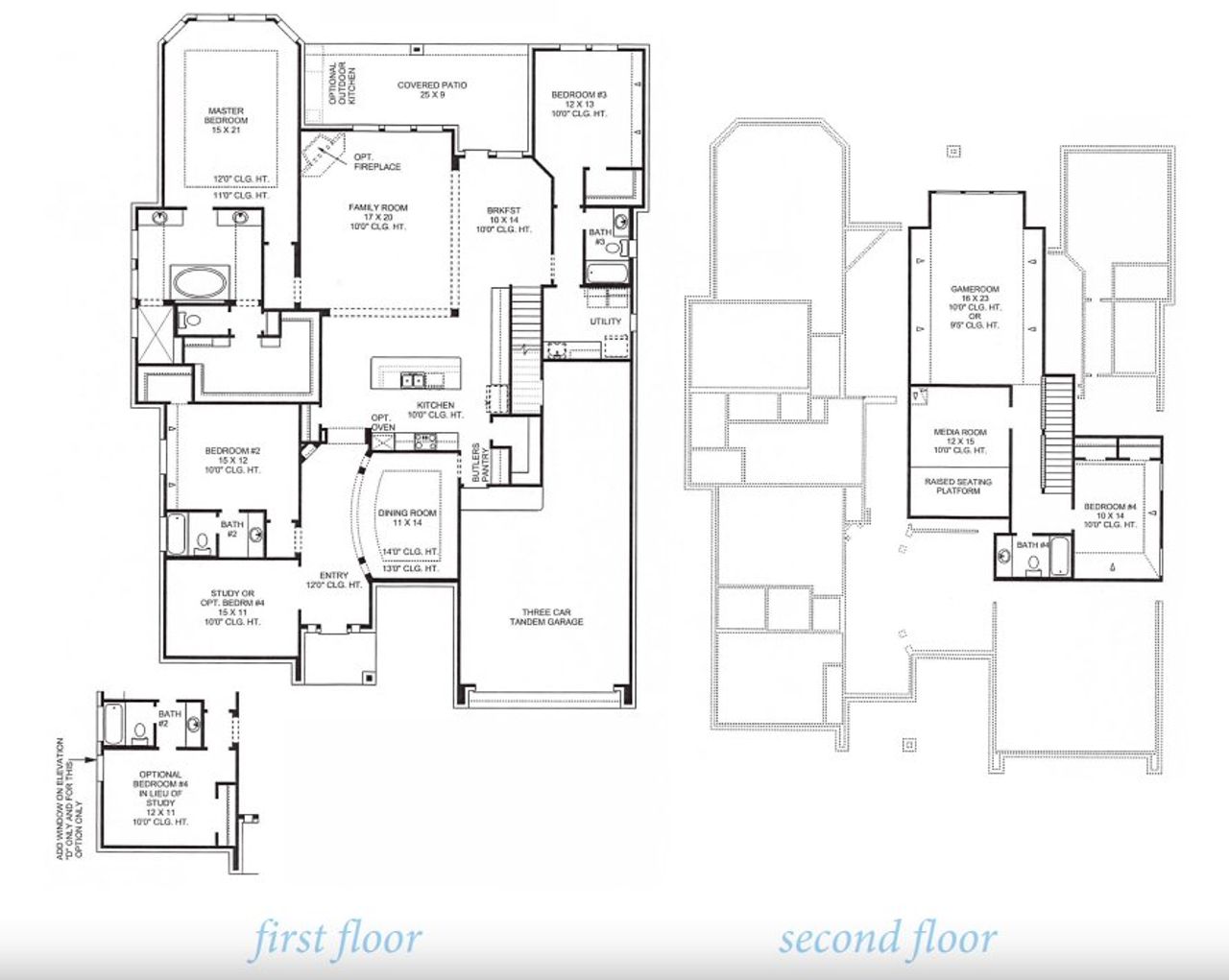 2D floor plan layout for the Cornell II 4025 by J. Patrick Homes in Colton, Montgomery, TX (Image 2). 2D floor plan layout for the Cornell II 4025 by J. Patrick Homes in Colton, Montgomery, TX (Image 2).