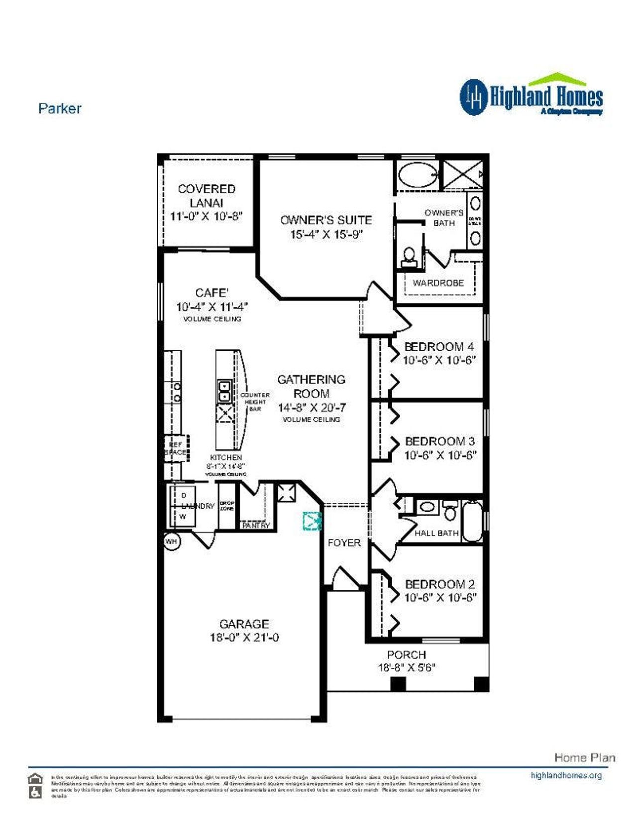 Parker - Floor Plan