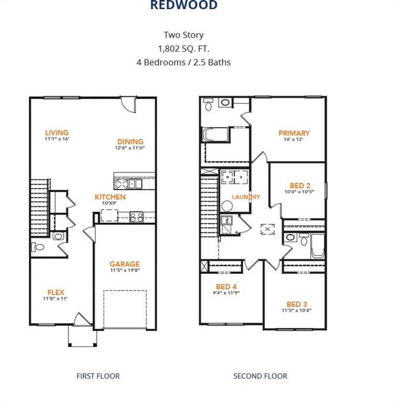2D floor plan layout of this home in Treaty Oak, Granbury, TX (Image 2). 2D floor plan layout of this home in Treaty Oak, Granbury, TX (Image 2).