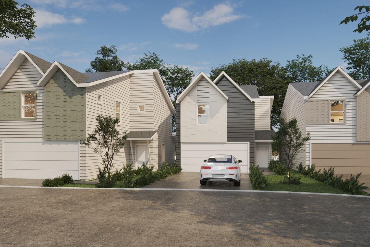 Exterior details and patio area of a home in , Conroe (Image 2). Exterior details and patio area of a home in , Conroe (Image 2).