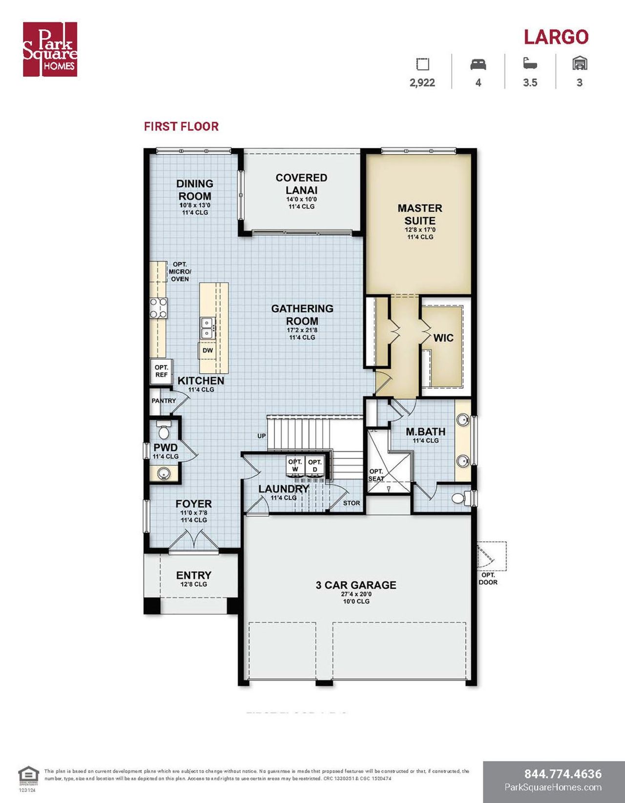 2D floor plan layout of this home in Marisol Pointe at MiraBay, Apollo Beach, FL (Image 2). 2D floor plan layout of this home in Marisol Pointe at MiraBay, Apollo Beach, FL (Image 2).