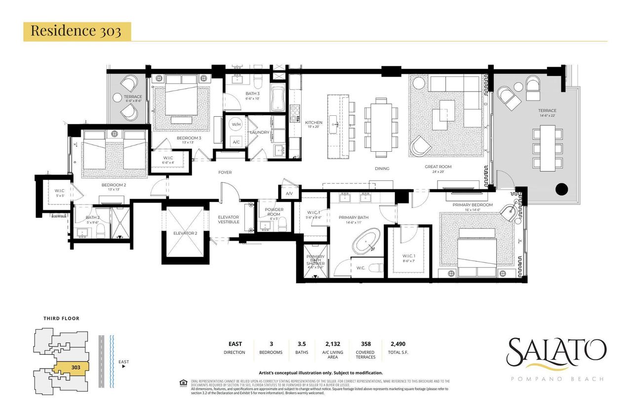 2D floor plan layout of this home in Salato, Pompano Beach, FL (Image 2). 2D floor plan layout of this home in Salato, Pompano Beach, FL (Image 2).