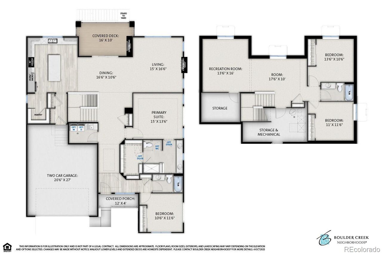 2D floor plan layout of this home in , Fort Collins, CO (Image 2).