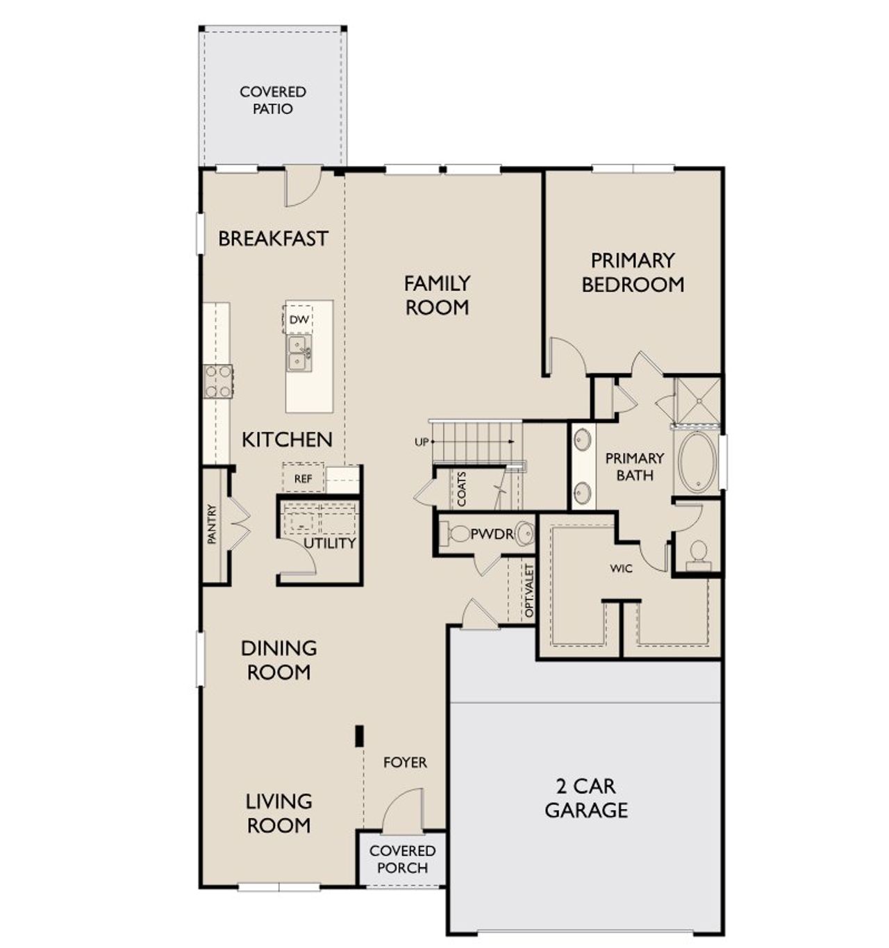 2D floor plan layout for the Thames by Ashton Woods in Katy Lakes 50FT, Katy, TX (Image 2). 2D floor plan layout for the Thames by Ashton Woods in Katy Lakes 50FT, Katy, TX (Image 2).