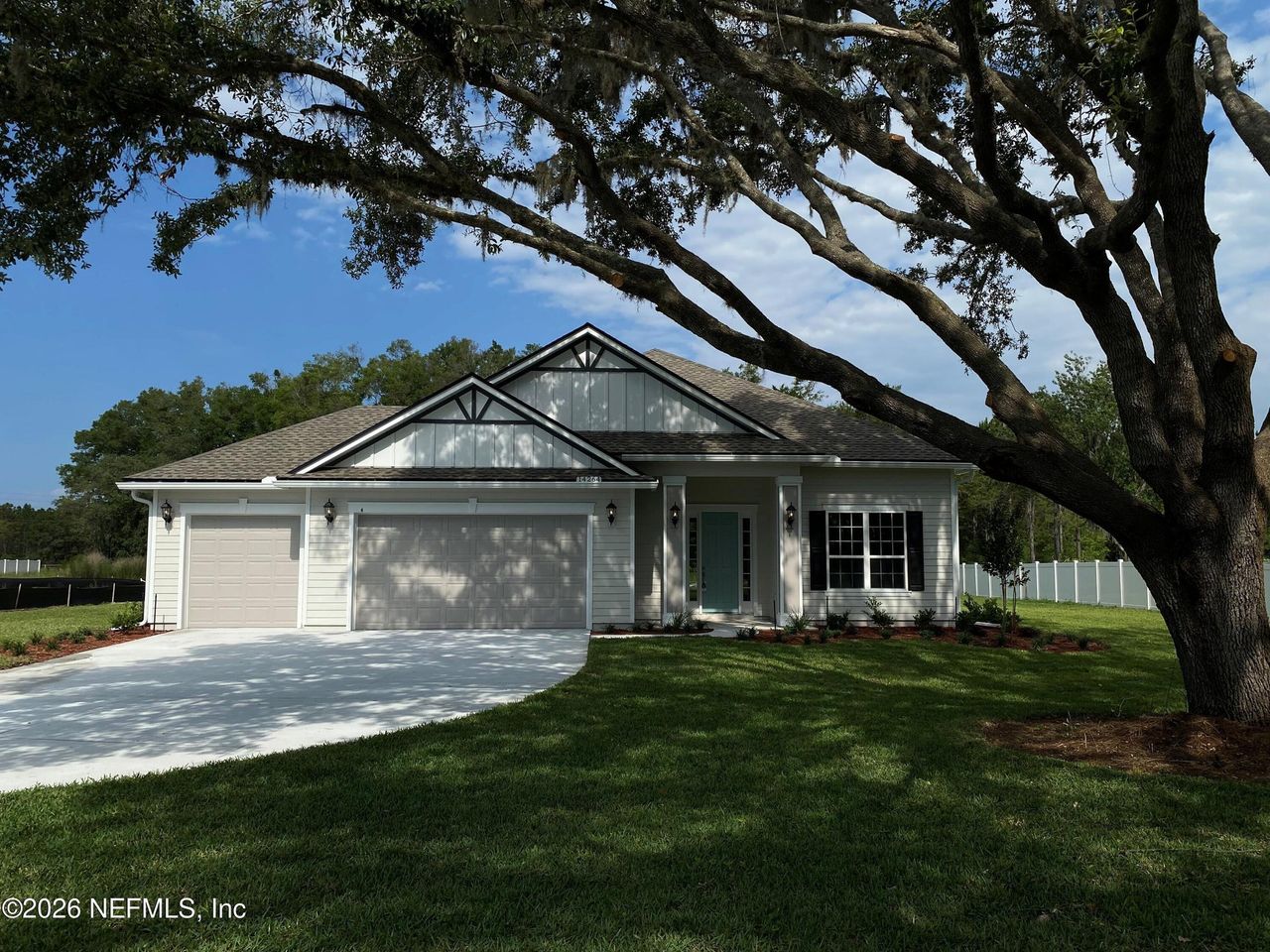 Front exterior of a new home in , Jacksonville, FL, highlighting curb appeal (Image 2).