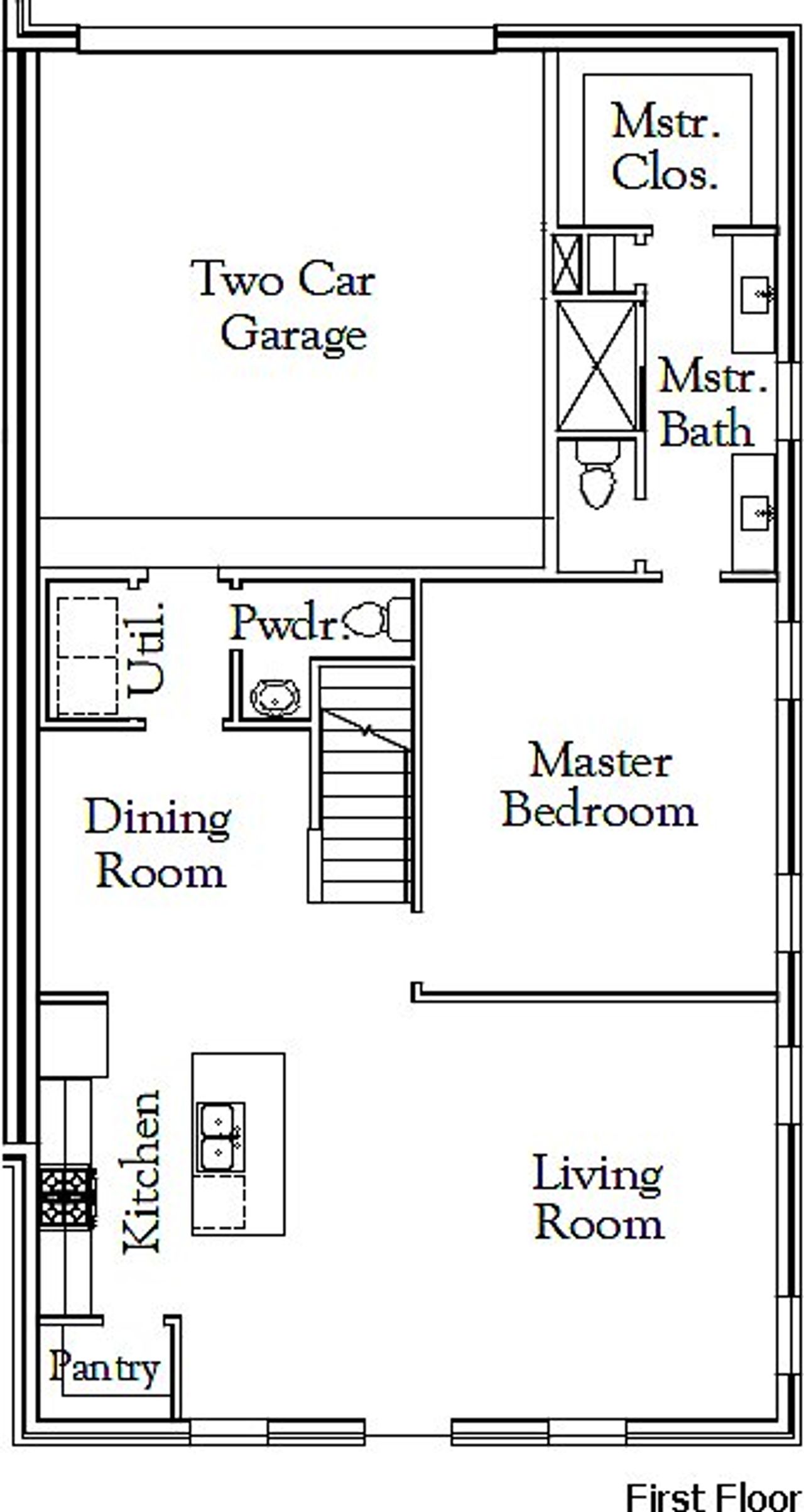 2D floor plan layout of this home in Townhomes at Ballpark, Arlington, TX (Image 2). 2D floor plan layout of this home in Townhomes at Ballpark, Arlington, TX (Image 2).