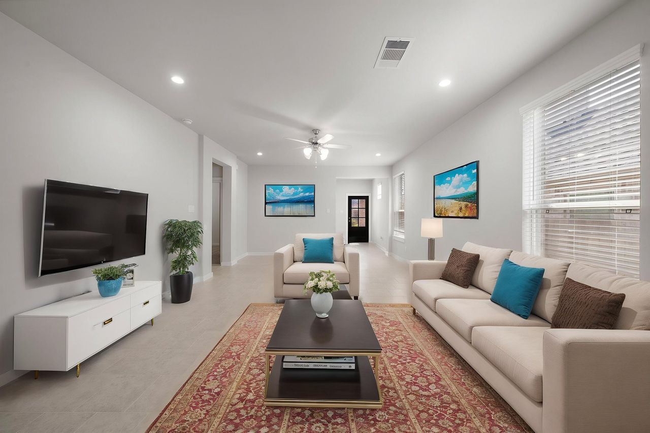 Furnished interior view inside a new home in Audubon, Magnolia (Image 2).