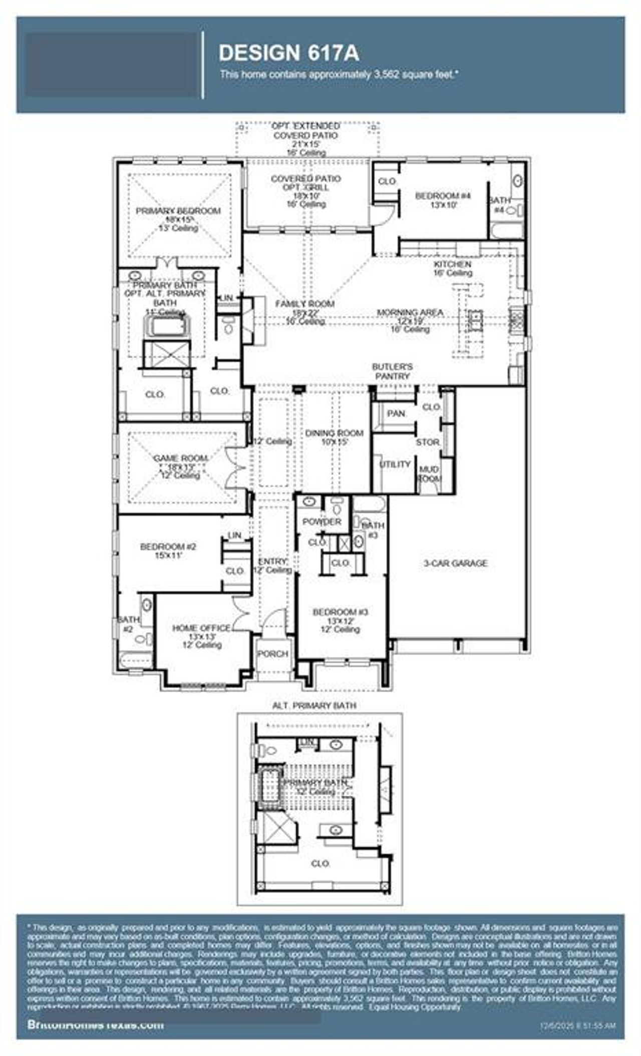 2D floor plan layout of this home in , Aledo, TX (Image 2).