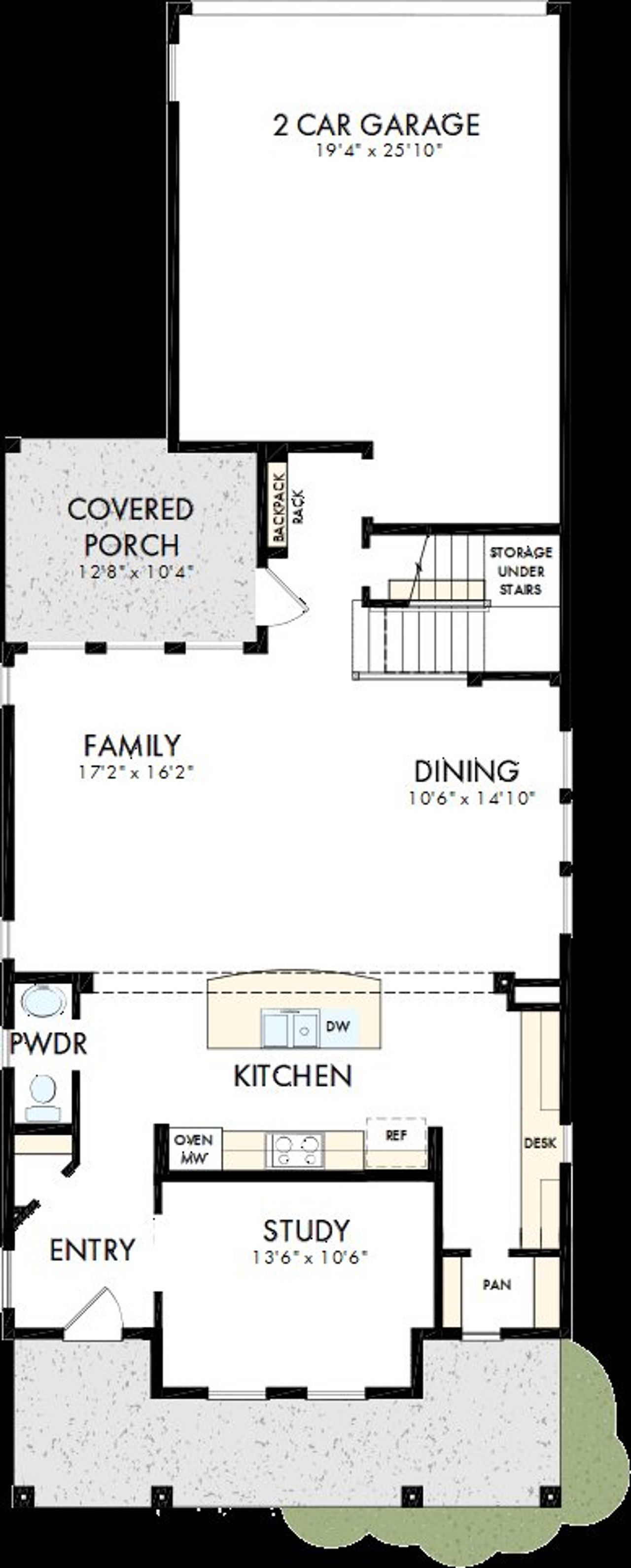 2D floor plan layout of this home in Goodnight Ranch, Austin, TX (Image 2). 2D floor plan layout of this home in Goodnight Ranch, Austin, TX (Image 2).