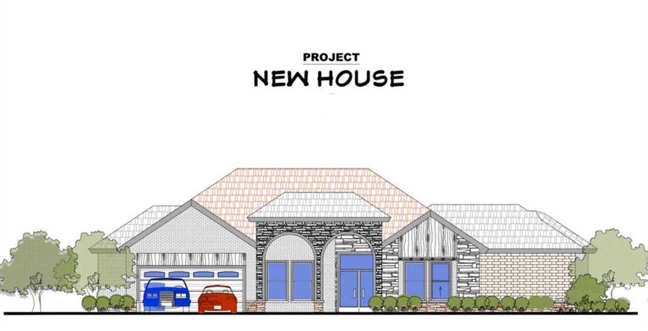 Exterior rendering of this home design in , Arlington, TX (Image 2). Exterior rendering of this home design in , Arlington, TX (Image 2).
