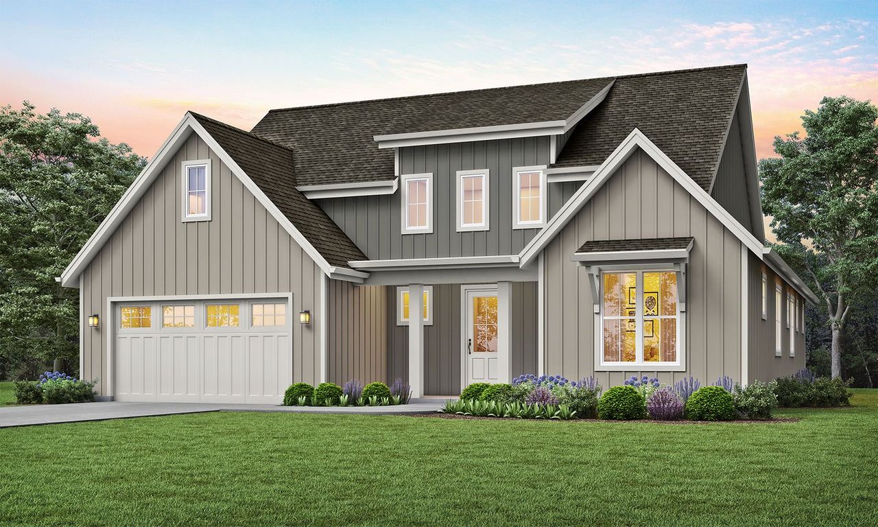 Representative exterior photo of a completed home built from the Reagan by Cope Homes in Hidden Valley 1, Princeton, TX (Image 2). Representative exterior photo of a completed home built from the Reagan by Cope Homes in Hidden Valley 1, Princeton, TX (Image 2).