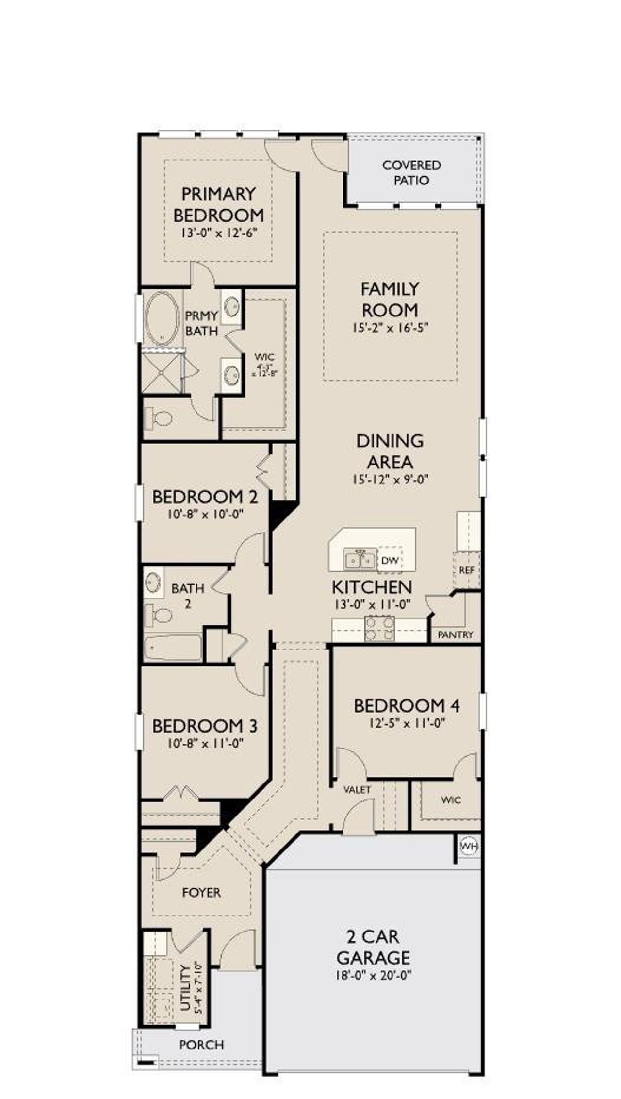 The willow floor plan