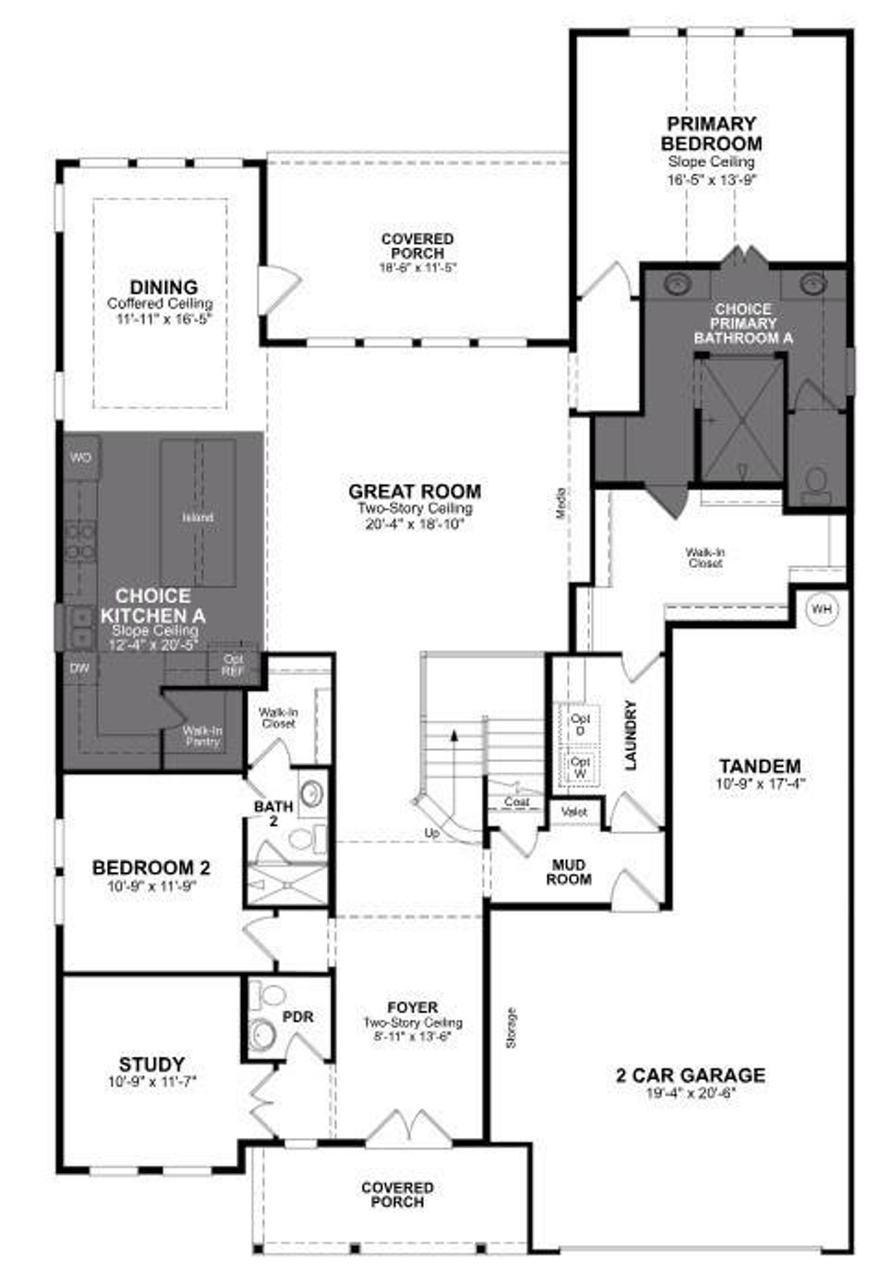 2D floor plan layout of this home in Legacy, League City, TX (Image 2). 2D floor plan layout of this home in Legacy, League City, TX (Image 2).