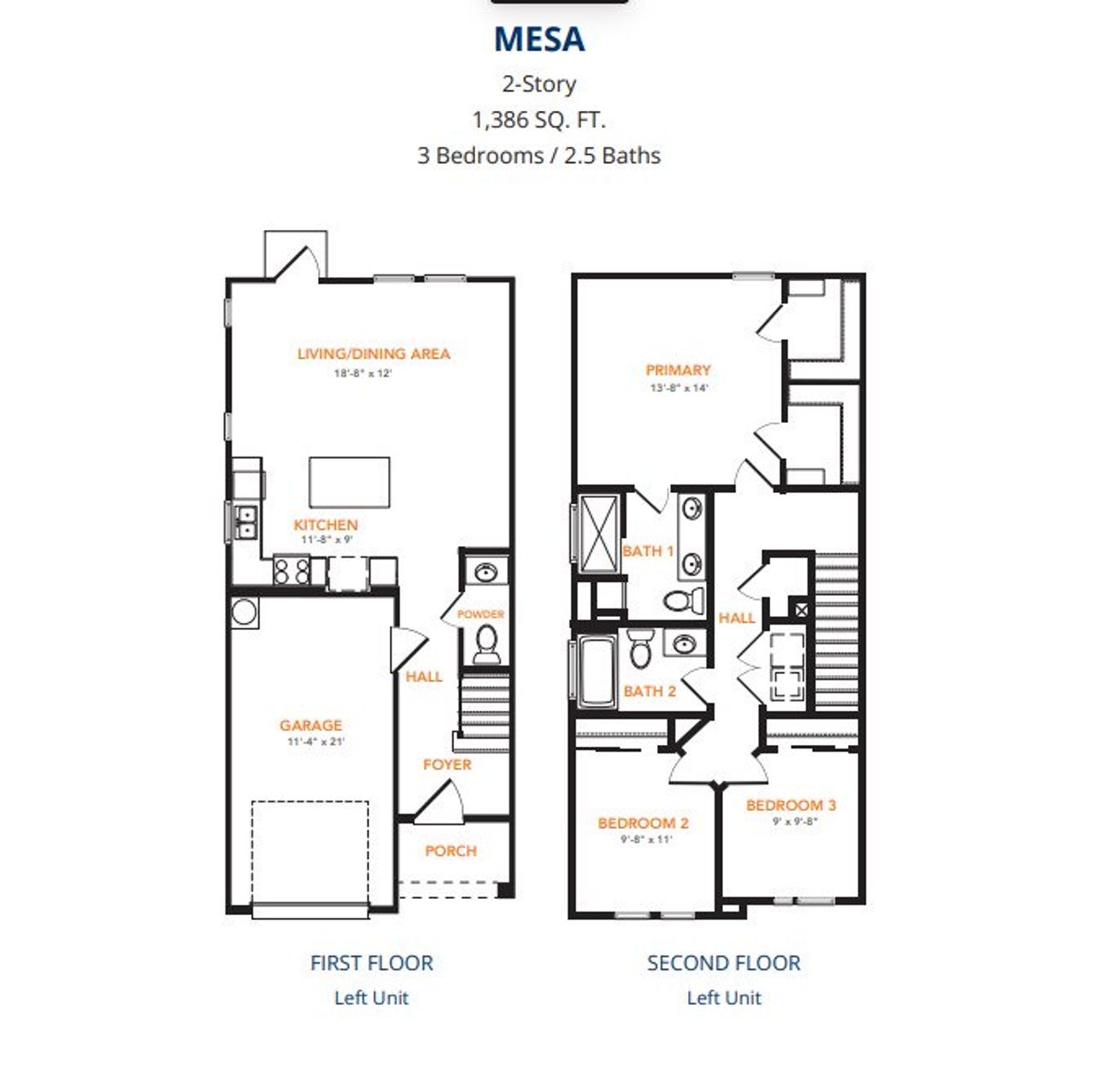 Representative exterior photo of a completed home built from the Mesa by National HomeCorp in Van Cleave, San Antonio, TX (Image 2).