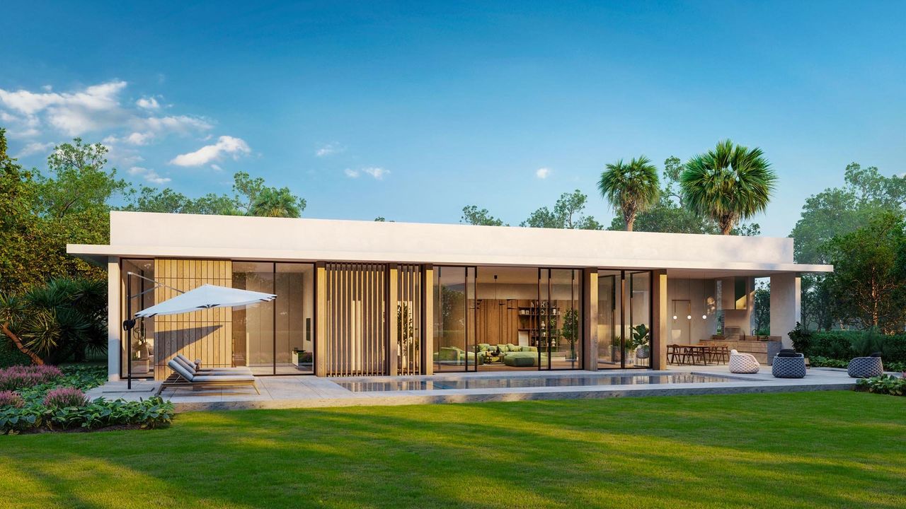 Representative exterior details of a home built from the LUCERNE by Centaur Holdings in Panther National, Palm Beach Gardens (Image 2). Representative exterior details of a home built from the LUCERNE by Centaur Holdings in Panther National, Palm Beach Gardens (Image 2).