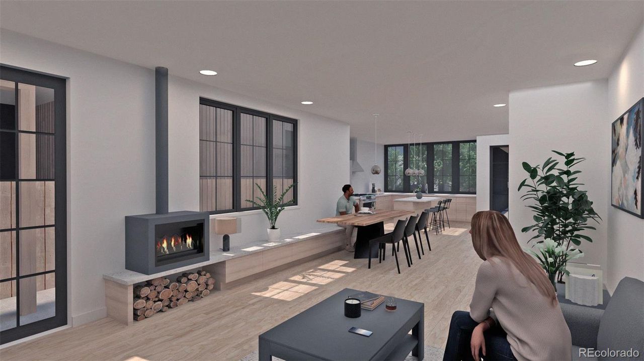 Furnished interior view inside a new home in , Buena Vista (Image 2).