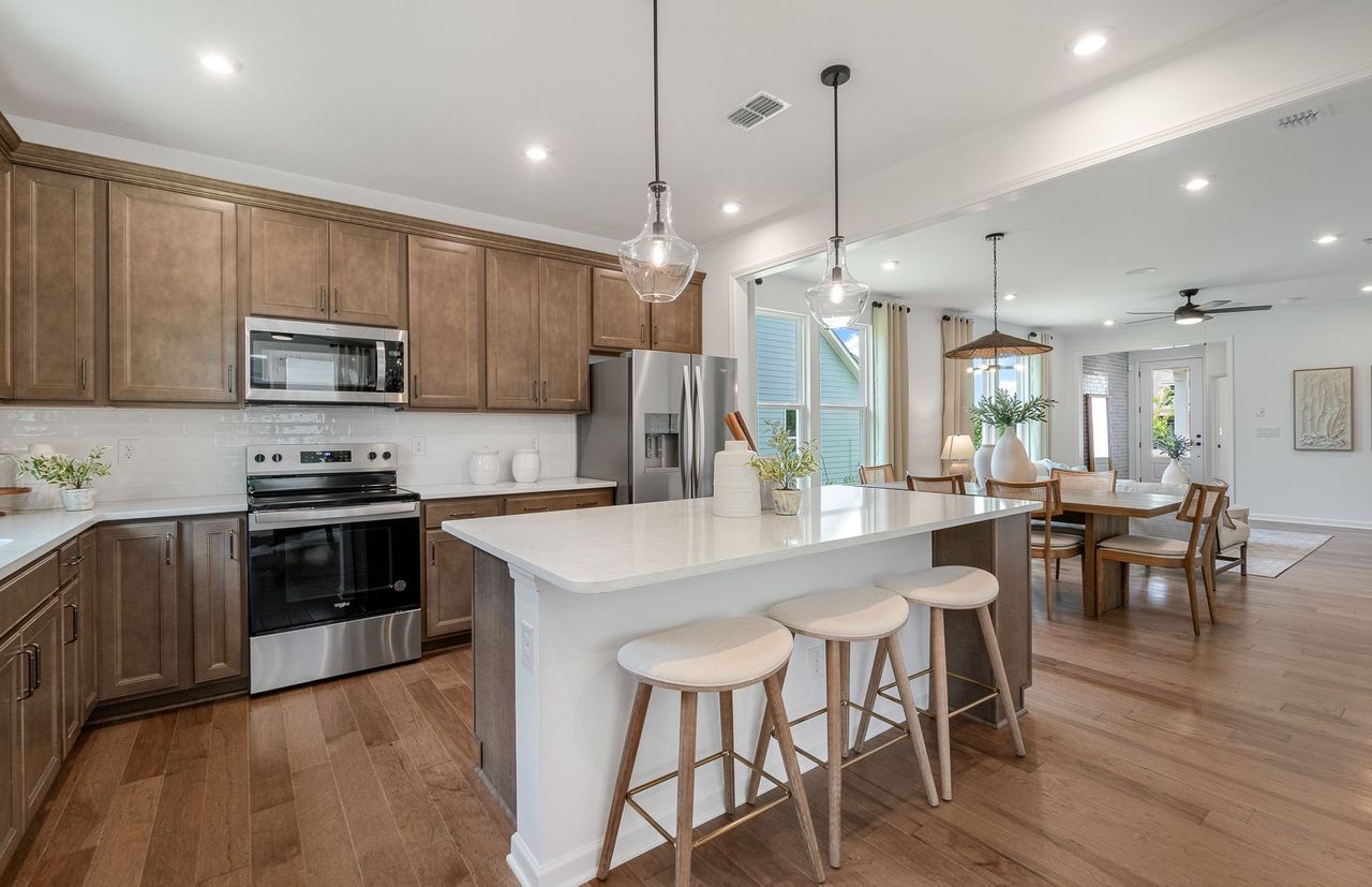 Furnished interior view inside a new home in Del Webb at Lake Oconee, Greensboro (Image 2).