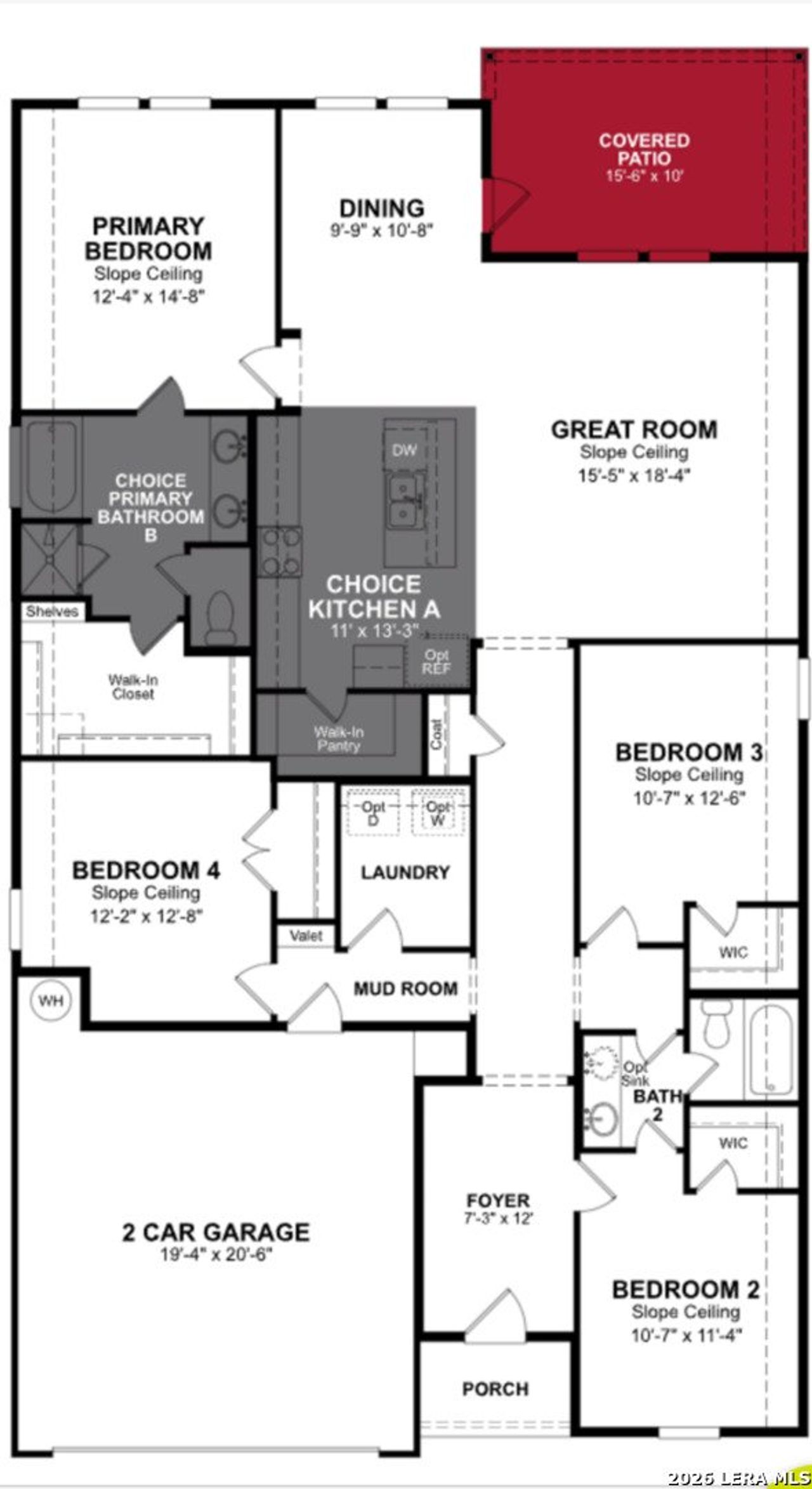 2D floor plan layout of this home in Legacy Hills, Rio Medina, TX (Image 2). 2D floor plan layout of this home in Legacy Hills, Rio Medina, TX (Image 2).