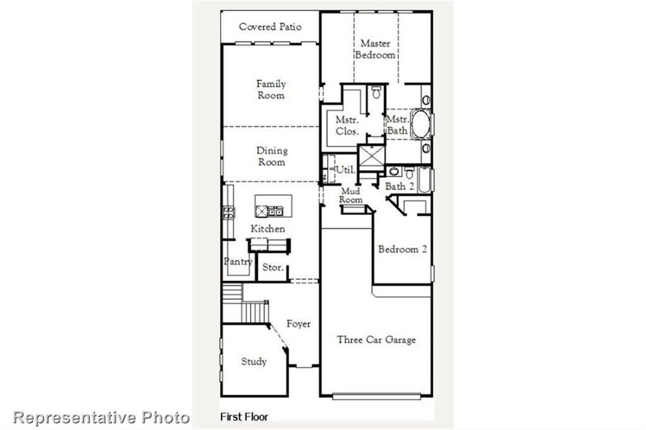 Easton First Floor Plan Easton First Floor Plan