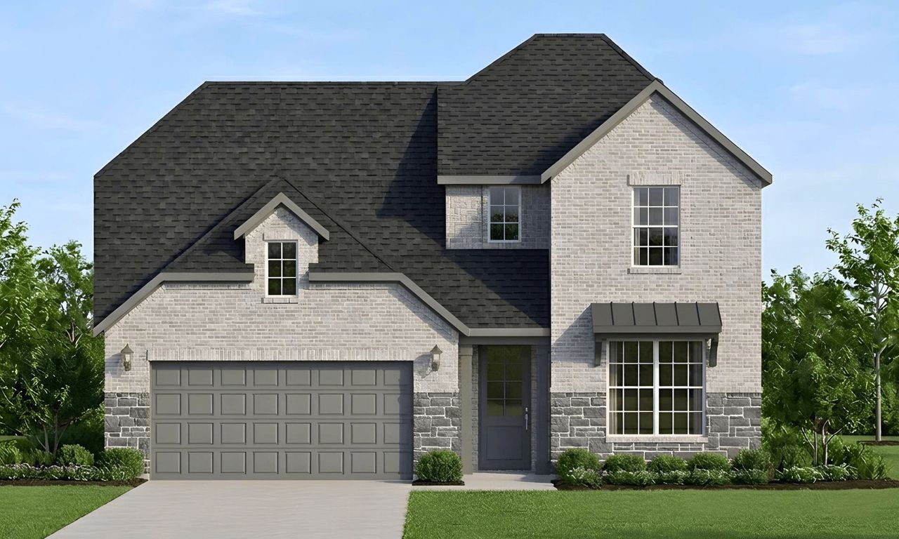 Representative exterior photo of a completed home built from the Gerard by Taft Homes in Summer Crest, Crowley, TX (Image 2).