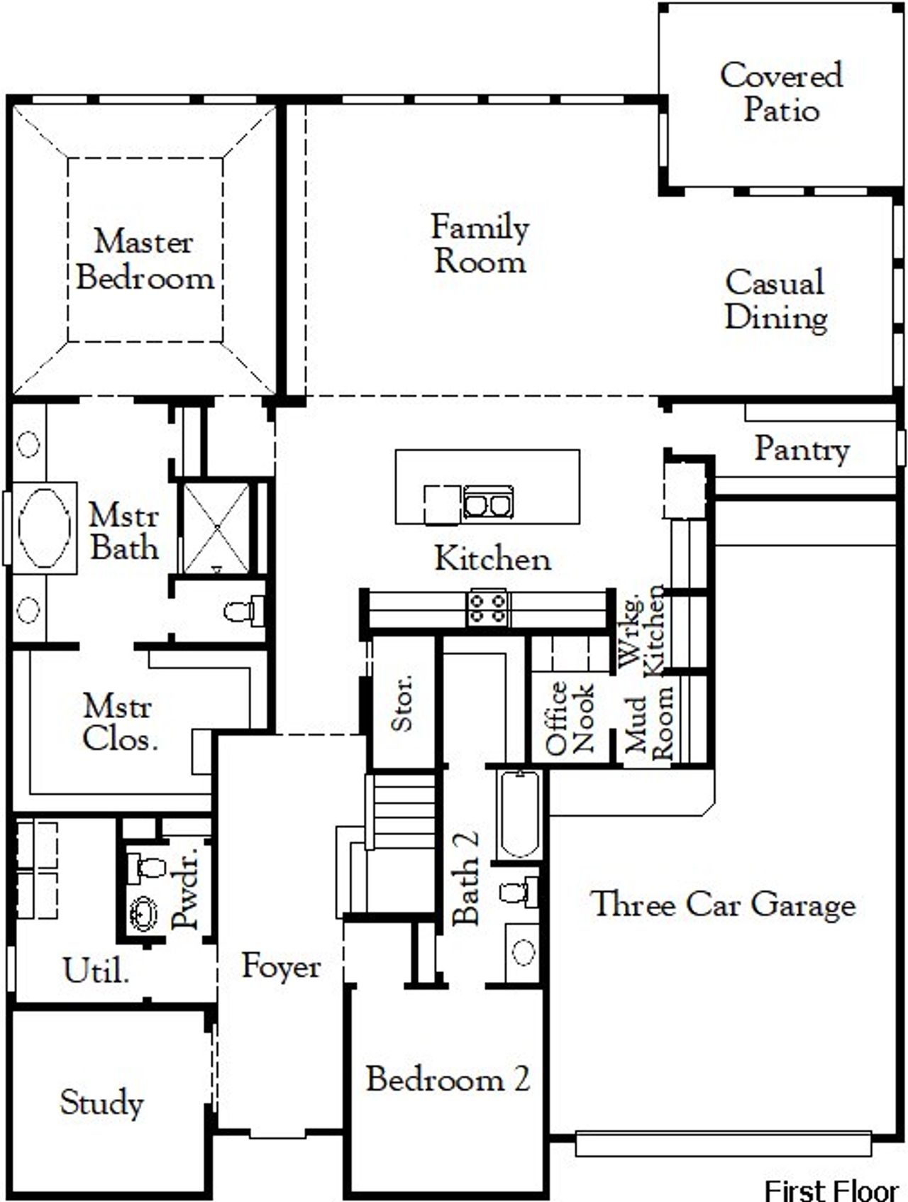 2D floor plan layout of this home in Homestead, Schertz, TX (Image 2). 2D floor plan layout of this home in Homestead, Schertz, TX (Image 2).