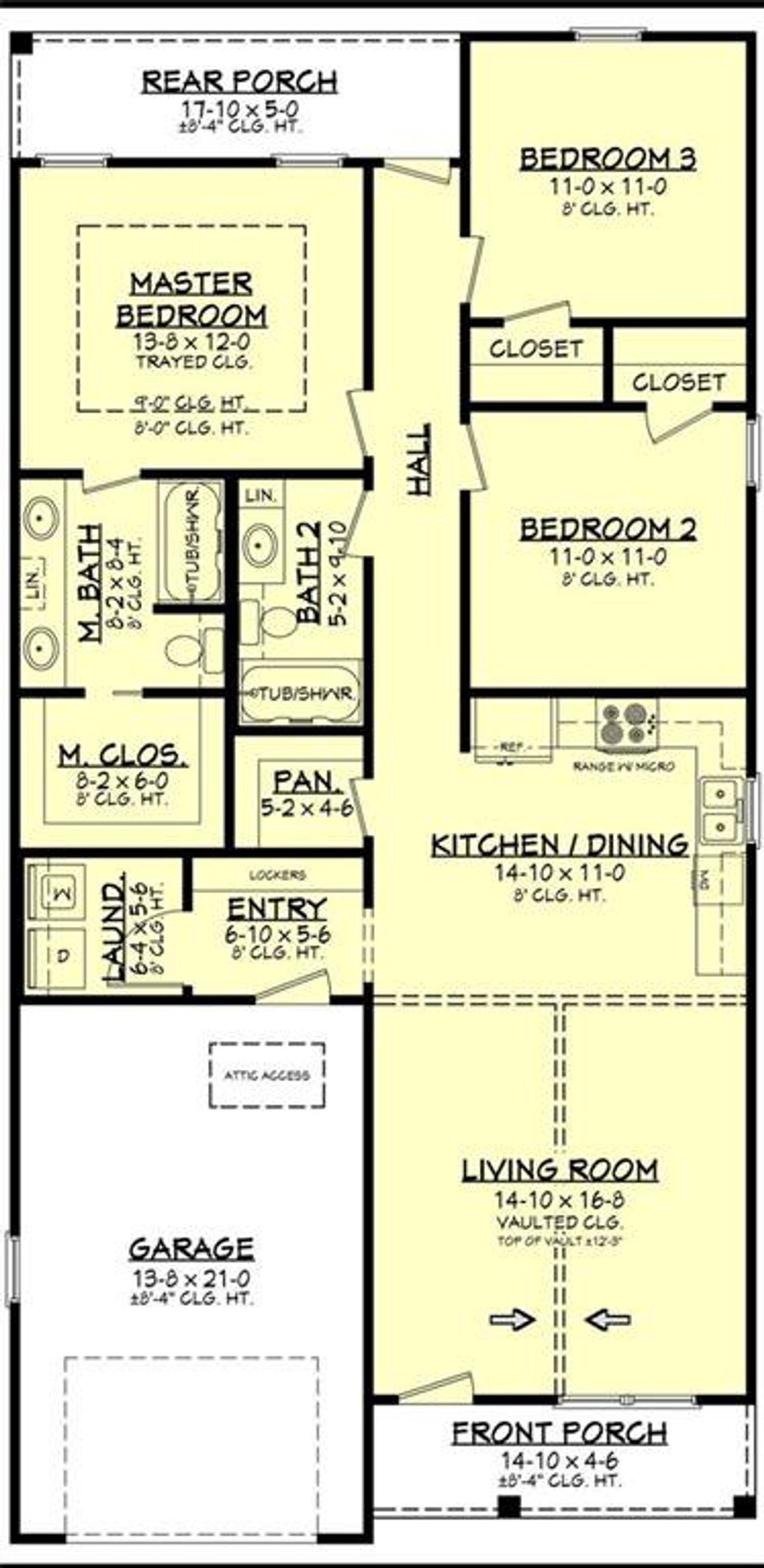 2D floor plan layout of this home in , White, GA (Image 2).