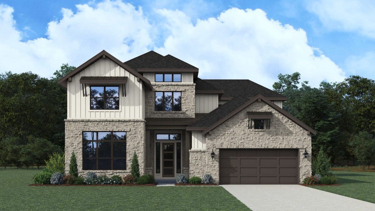 Rosebud Floor Plan B Stewarts Forest, Conroe | Sitterle Homes Rosebud Floor Plan B Stewarts Forest, Conroe | Sitterle Homes