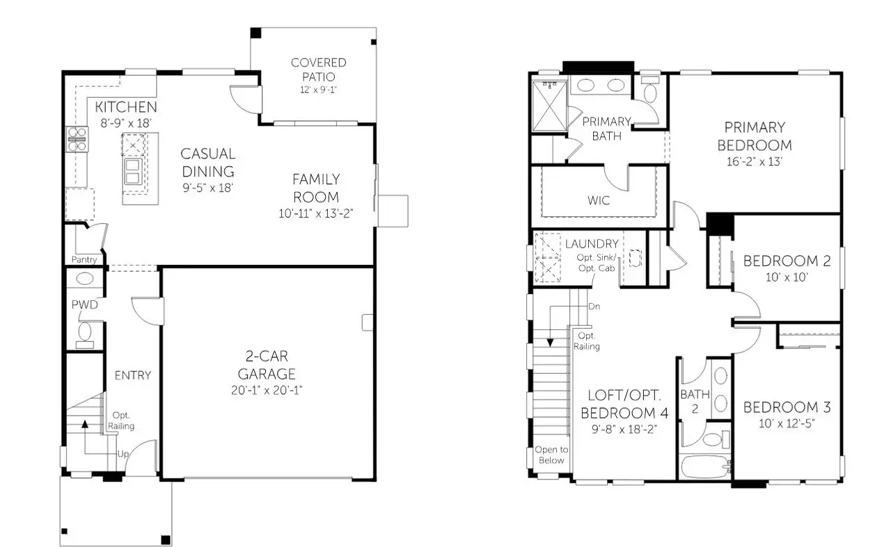 2D floor plan layout of this home in Canyon Pointe Village, Mesa, AZ (Image 2). 2D floor plan layout of this home in Canyon Pointe Village, Mesa, AZ (Image 2).