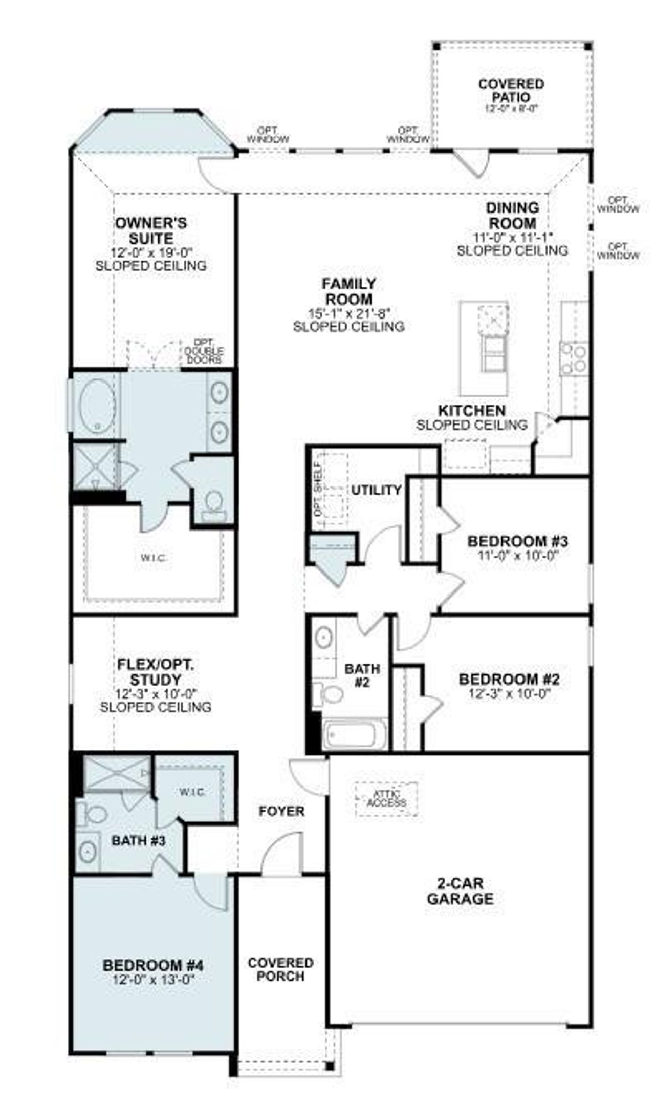 2D floor plan layout of this home in Lago Mar, Santa Fe, TX (Image 2). 2D floor plan layout of this home in Lago Mar, Santa Fe, TX (Image 2).