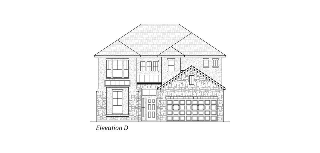 Representative exterior photo of a completed home built from the Archer 50′ by Chesmar Homes in Esperanza – New Phase Now Selling, Boerne, TX (Image 2). Representative exterior photo of a completed home built from the Archer 50′ by Chesmar Homes in Esperanza – New Phase Now Selling, Boerne, TX (Image 2).