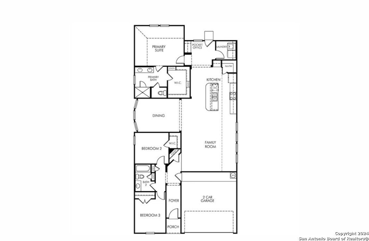 2D floor plan layout of this home in , San Antonio, TX (Image 2). 2D floor plan layout of this home in , San Antonio, TX (Image 2).