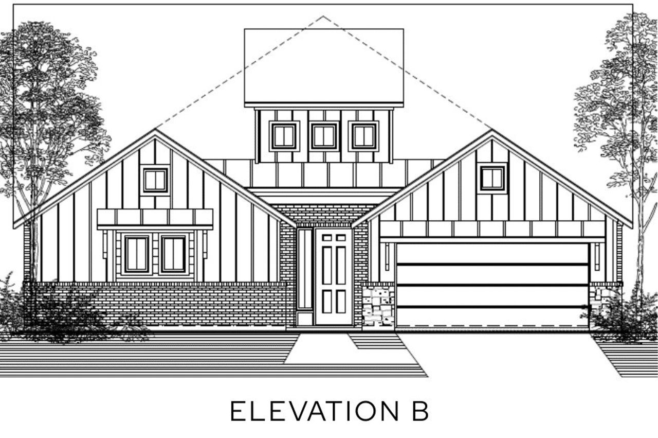 Representative rendering of the exterior for the The Harmony by Lillian Custom Homes (Image 2). Representative rendering of the exterior for the The Harmony by Lillian Custom Homes (Image 2).