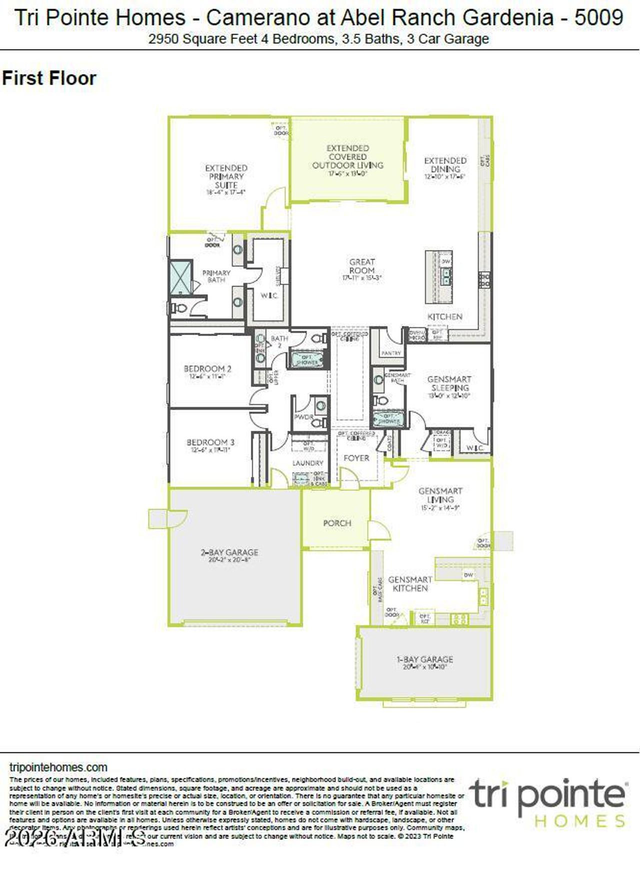 Gardenia- 5009 Floorplan