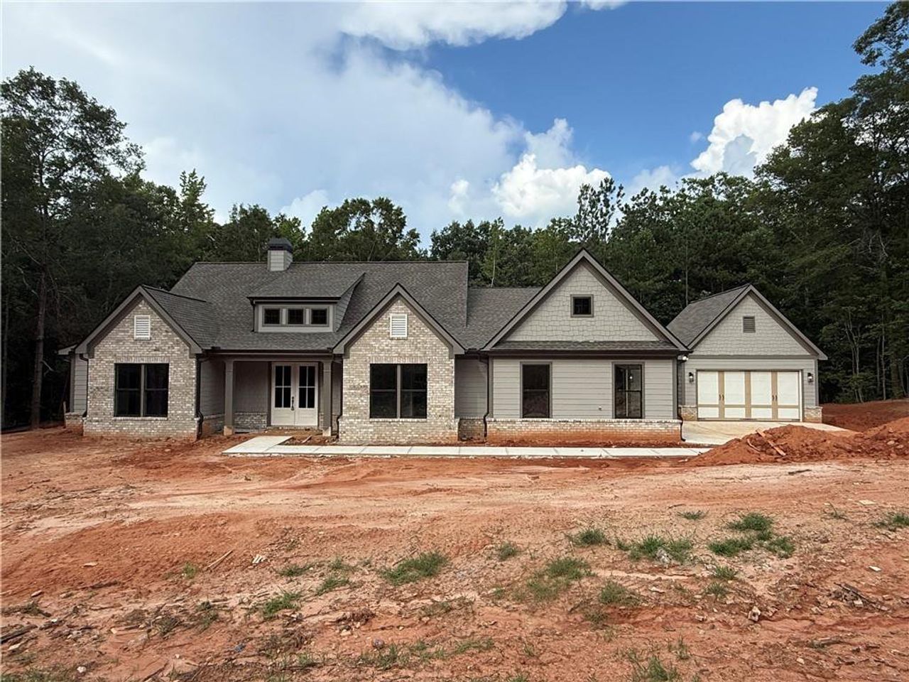 In-progress construction of a new home in , Monroe, GA (Image 2). In-progress construction of a new home in , Monroe, GA (Image 2).