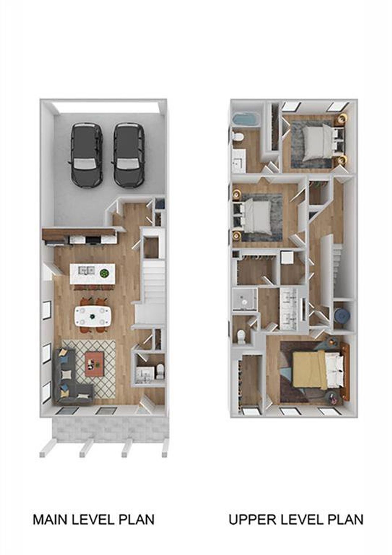 2D floor plan layout of this home in , Atlanta, GA (Image 2).