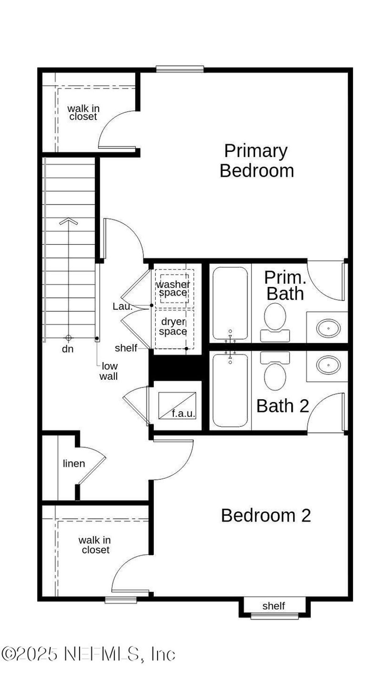 2D floor plan layout of this home in , St. Augustine, FL (Image 2).