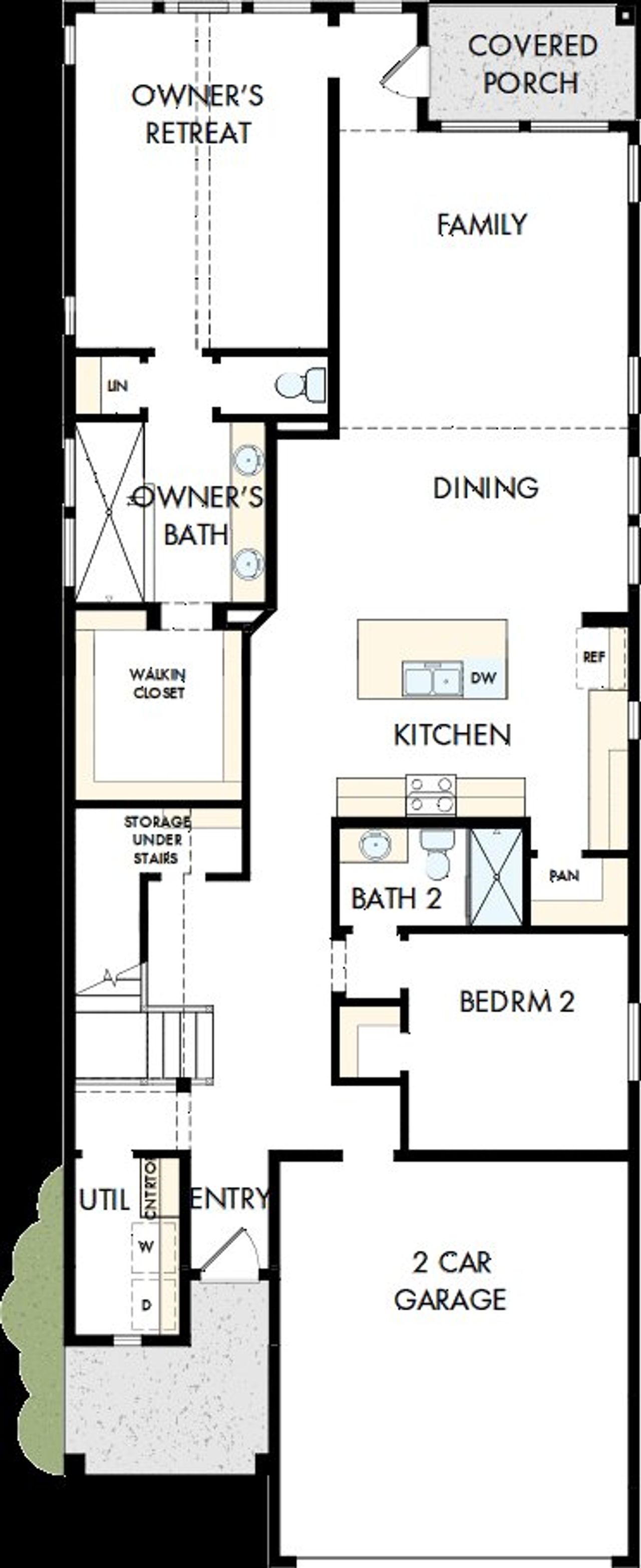 2D floor plan layout of this home in South Brook, Leander, TX (Image 2). 2D floor plan layout of this home in South Brook, Leander, TX (Image 2).