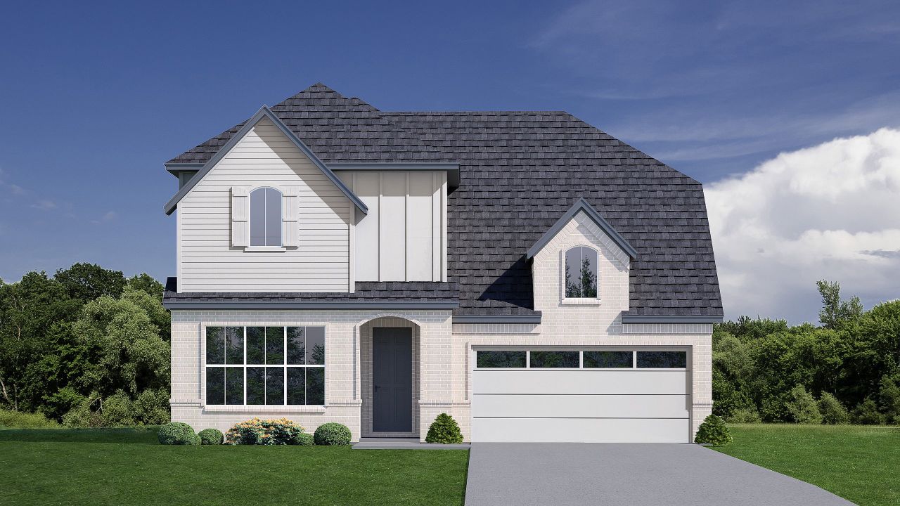 Representative exterior photo of a completed home built from the Autumn by Our Country Homes in Parks of Aledo, Aledo, TX (Image 2).