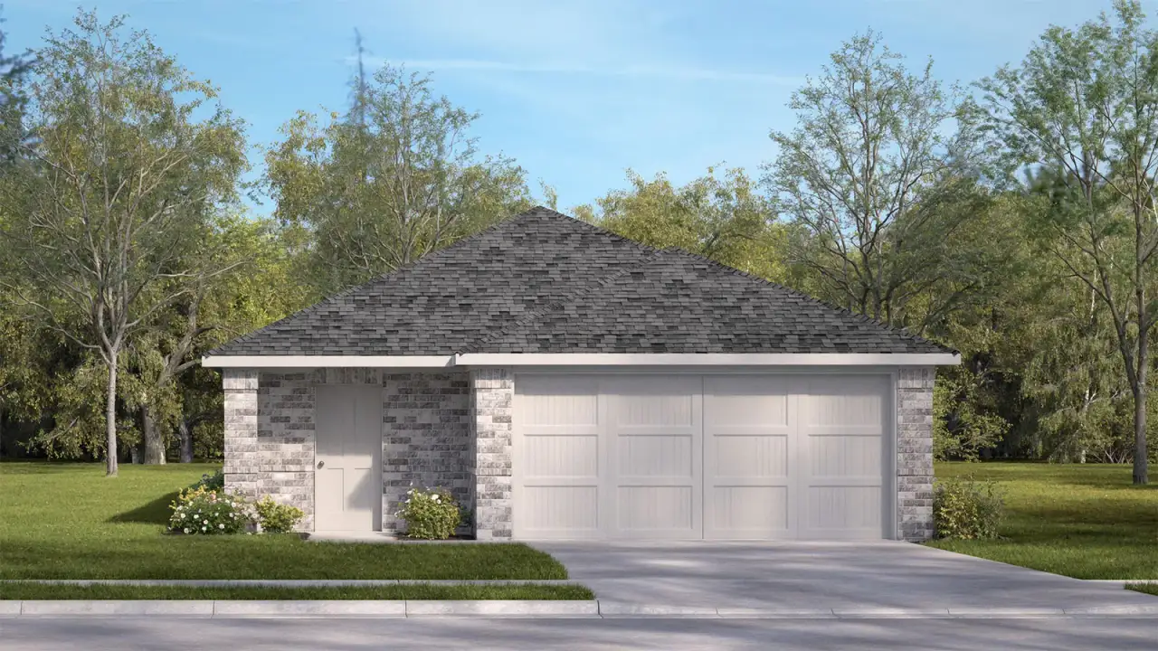 Representative exterior photo of a completed home built from the Caprock by D.R. Horton in Walden Pond West, Forney, TX (Image 2).