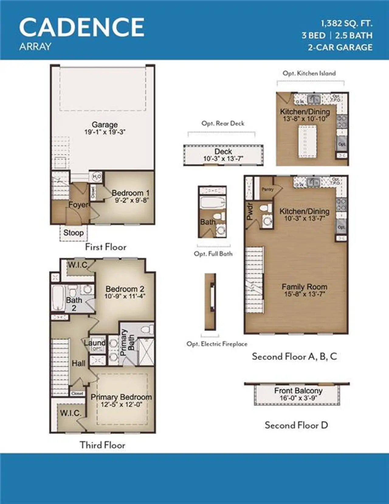 2D floor plan layout of this home in , Decatur, GA (Image 2).