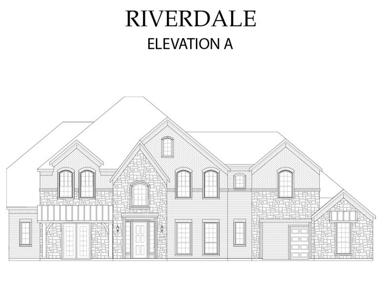 Representative rendering of the exterior for the Riverdale by Windsor Homes (Image 2). Representative rendering of the exterior for the Riverdale by Windsor Homes (Image 2).