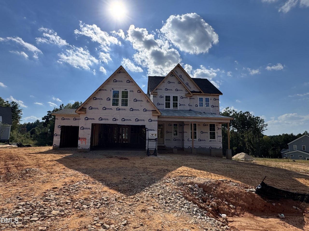In-progress construction of a new home in Baylee Ridge, Selma, NC (Image 2).