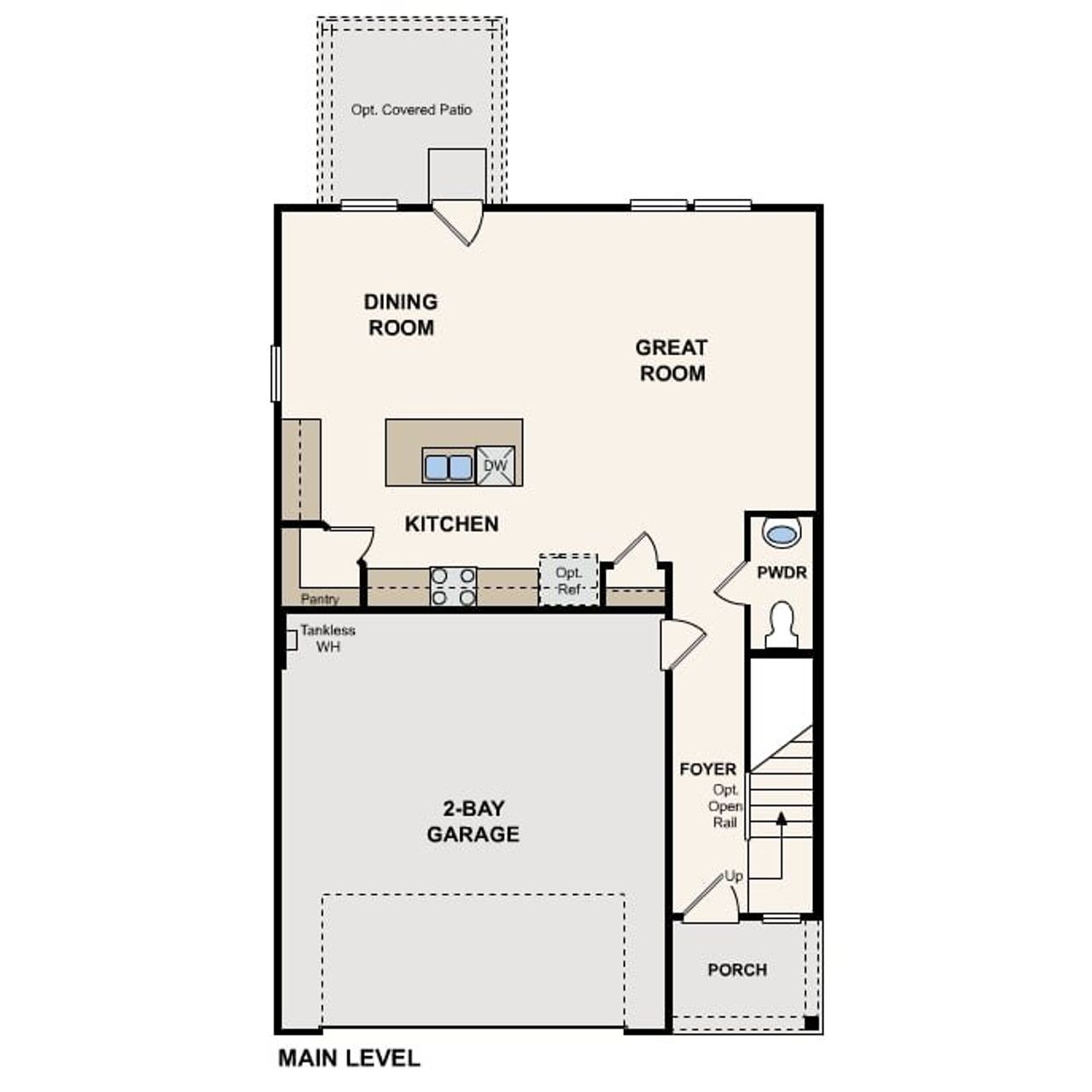 2D floor plan layout for the Oak by Century Communities in Mirabella, Brookshire, TX (Image 2). 2D floor plan layout for the Oak by Century Communities in Mirabella, Brookshire, TX (Image 2).