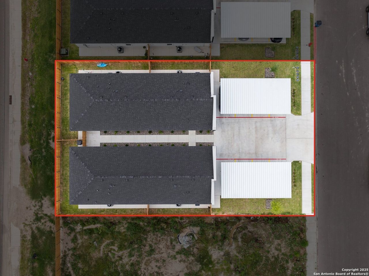 Exterior details and patio area of a home in , Alamo (Image 2).