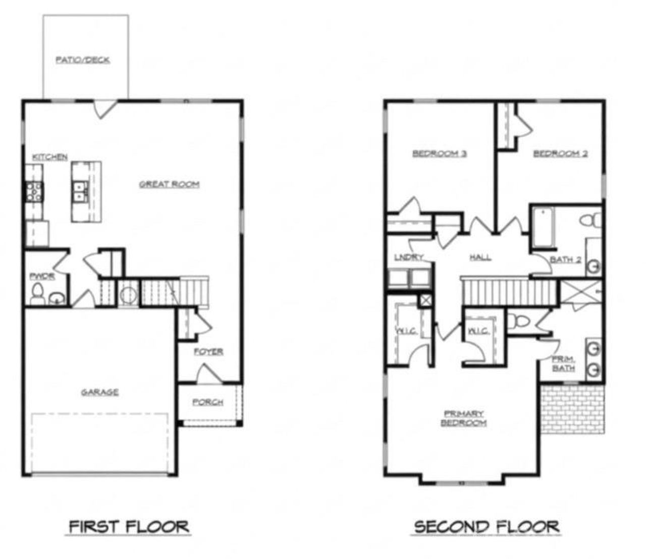2D floor plan layout of this home in , Morganton, NC (Image 2). 2D floor plan layout of this home in , Morganton, NC (Image 2).