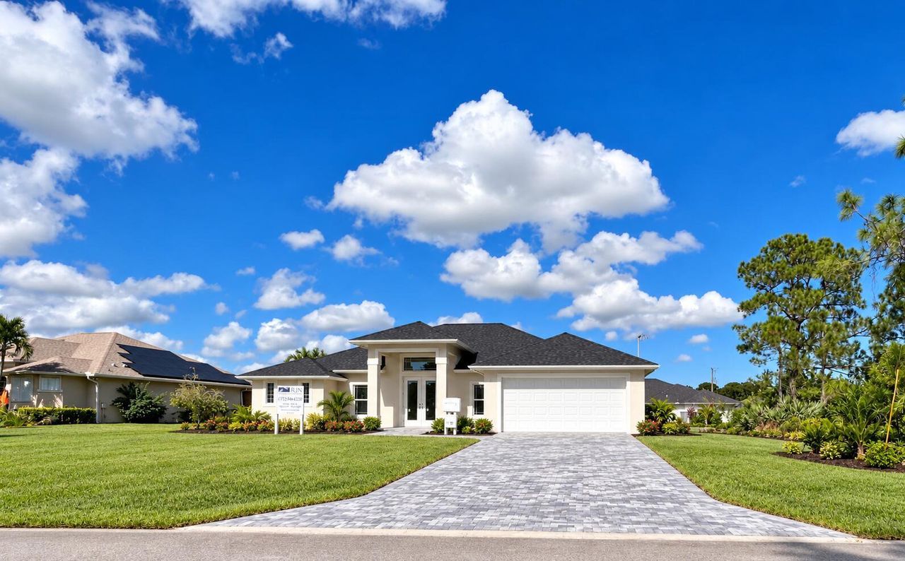 Newly Landscaped Florida Home Newly Landscaped Florida Home