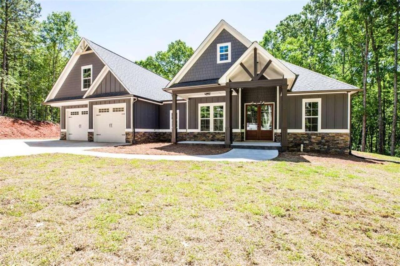 Front exterior of a new home in , Carrollton, GA, highlighting curb appeal (Image 2). Front exterior of a new home in , Carrollton, GA, highlighting curb appeal (Image 2).