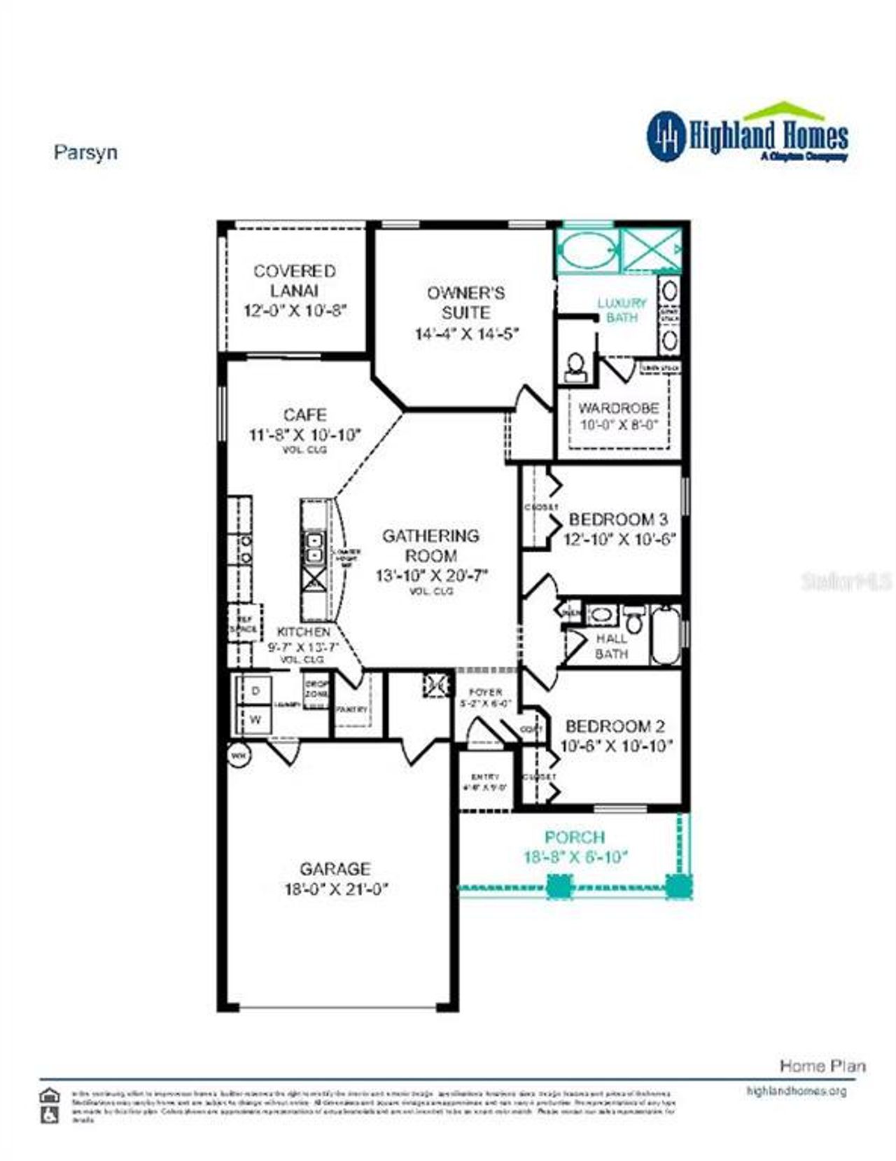 2D floor plan layout of this home in Harbor at Lake Henry - Single-Family Homes, Winter Haven, FL (Image 2). 2D floor plan layout of this home in Harbor at Lake Henry - Single-Family Homes, Winter Haven, FL (Image 2).