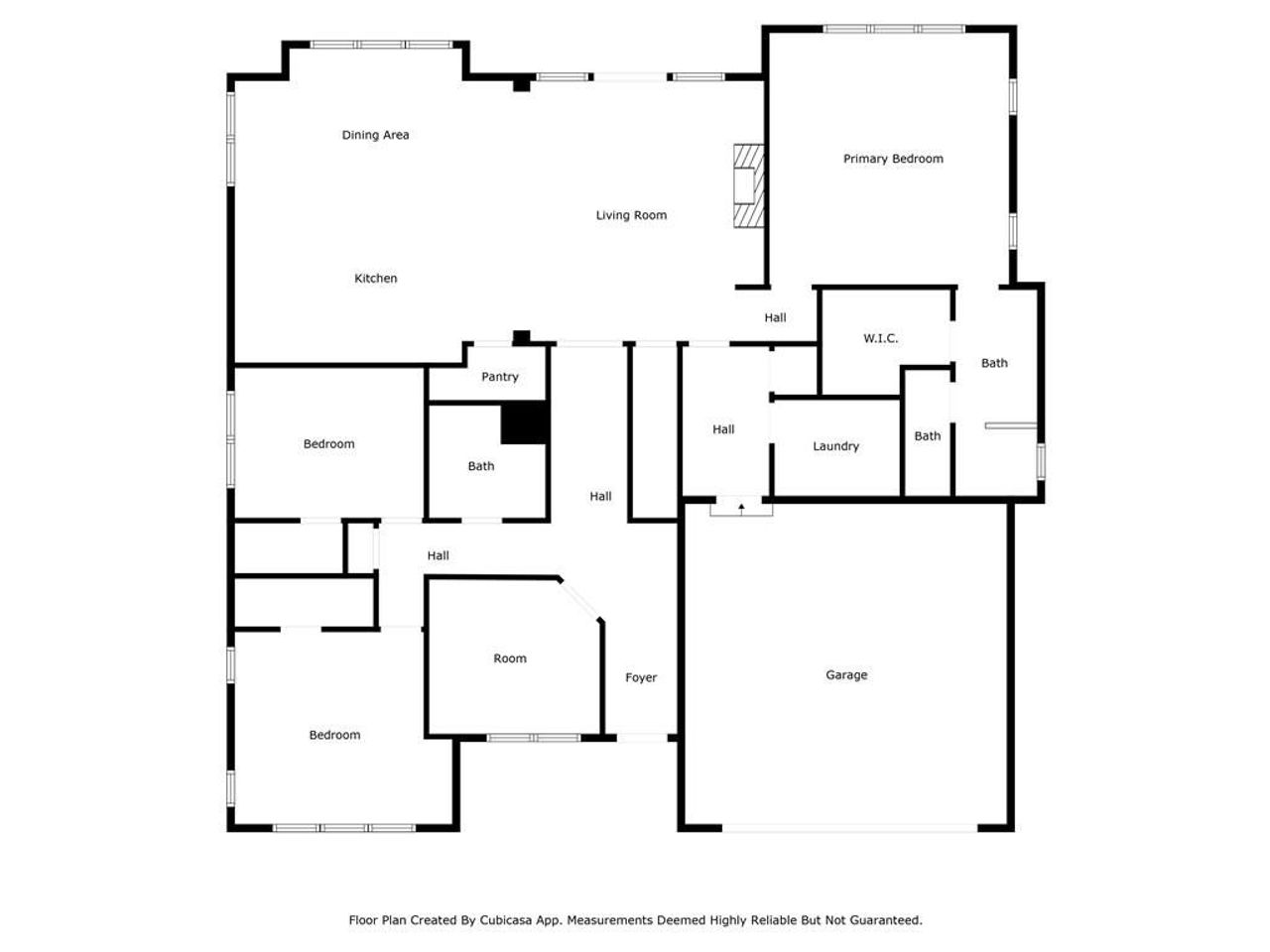 2D floor plan layout of this home in , Canton, GA (Image 2).